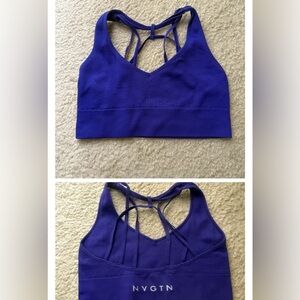 NVGTN Blue Sports Bra